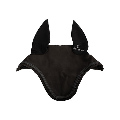Fly veil in stretch technical fabric with logo.