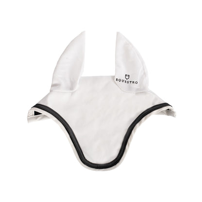 Fly veil in stretch technical fabric with logo.