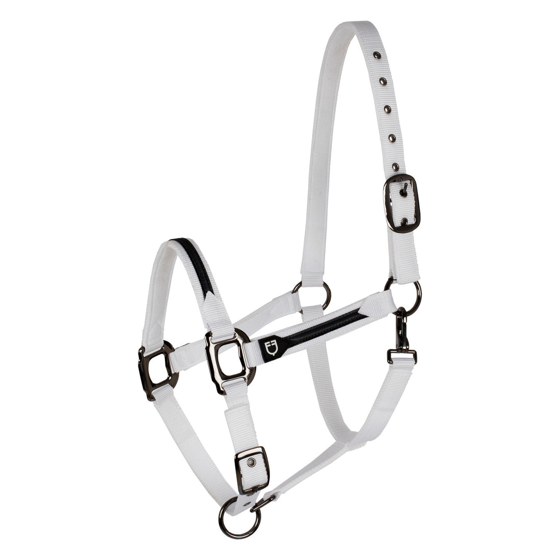 Durable fleece halter.