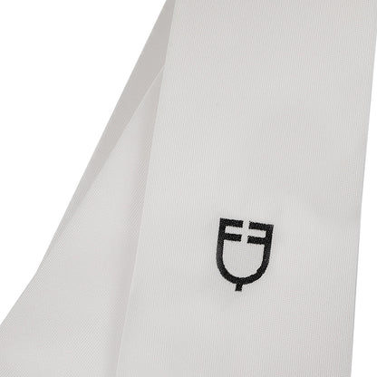 Competition tie with embroidered logo