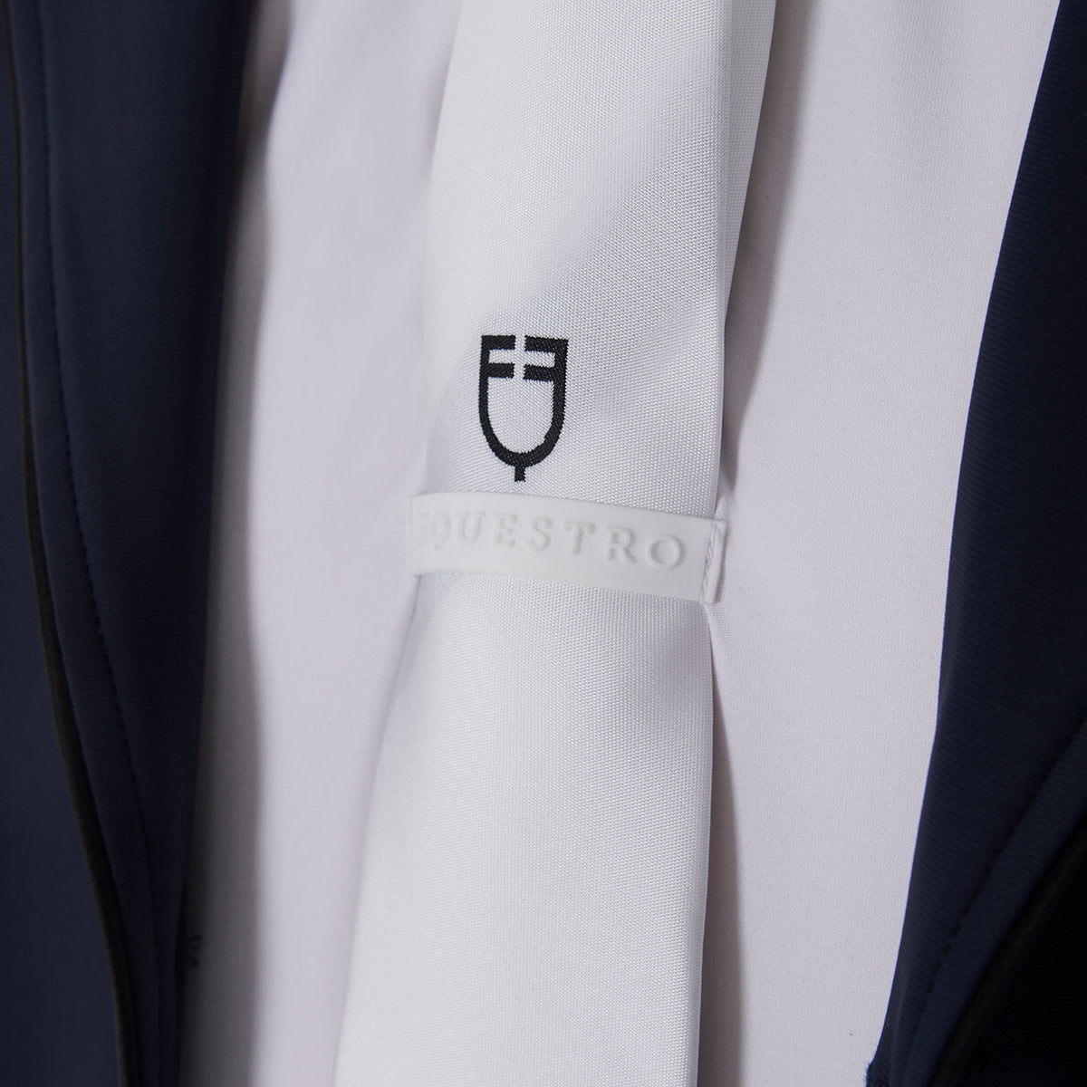 Competition tie with embroidered logo