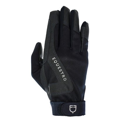 Technical fabric gloves with fleece lining.