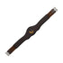 Jumping girth contoured leather.