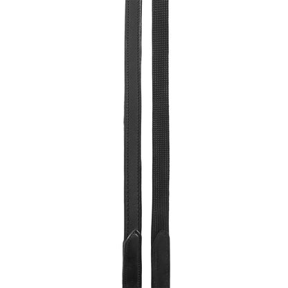 Dressage leather double reins