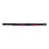 Leather browband with two-tone decorations.