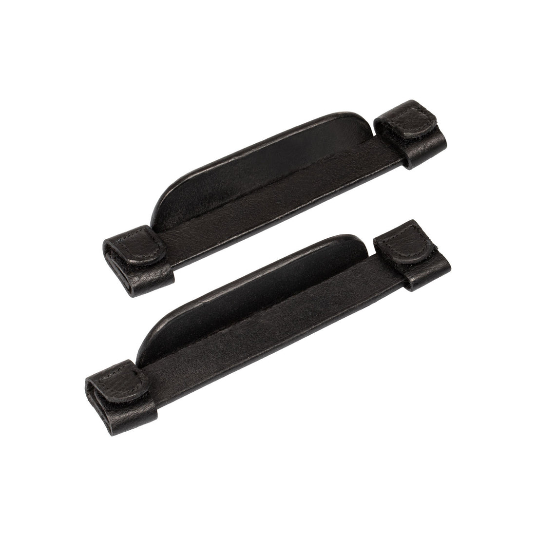 Leather blinkers.