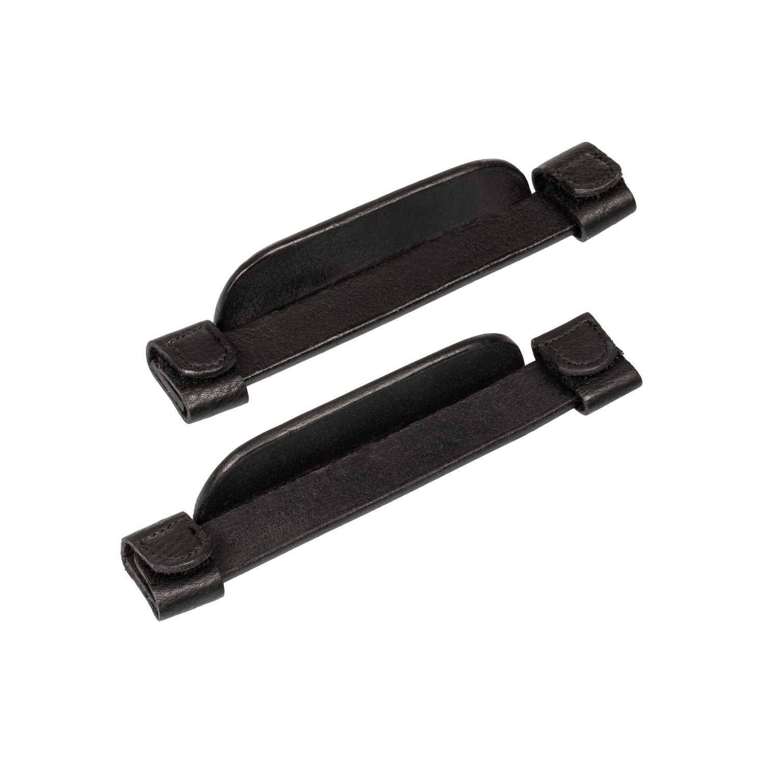 Leather blinkers.