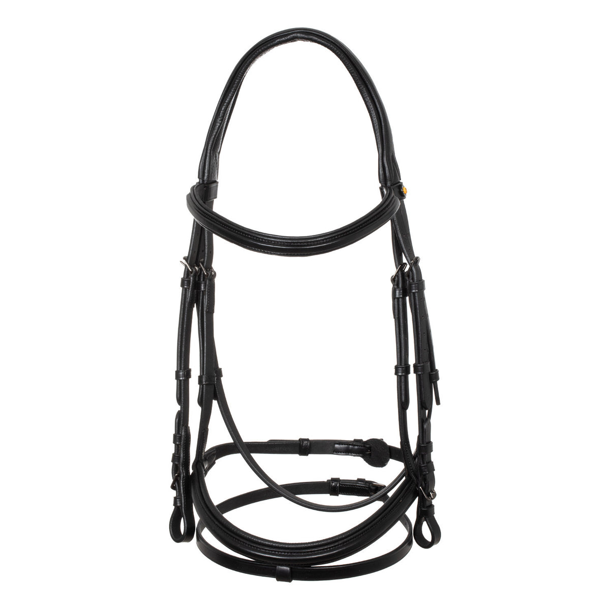 ANATOMIC LEATHER BRIDLE BLACK FITTING