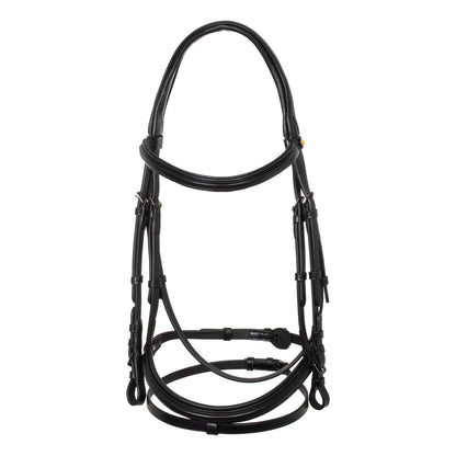 ANATOMIC LEATHER BRIDLE BLACK FITTING