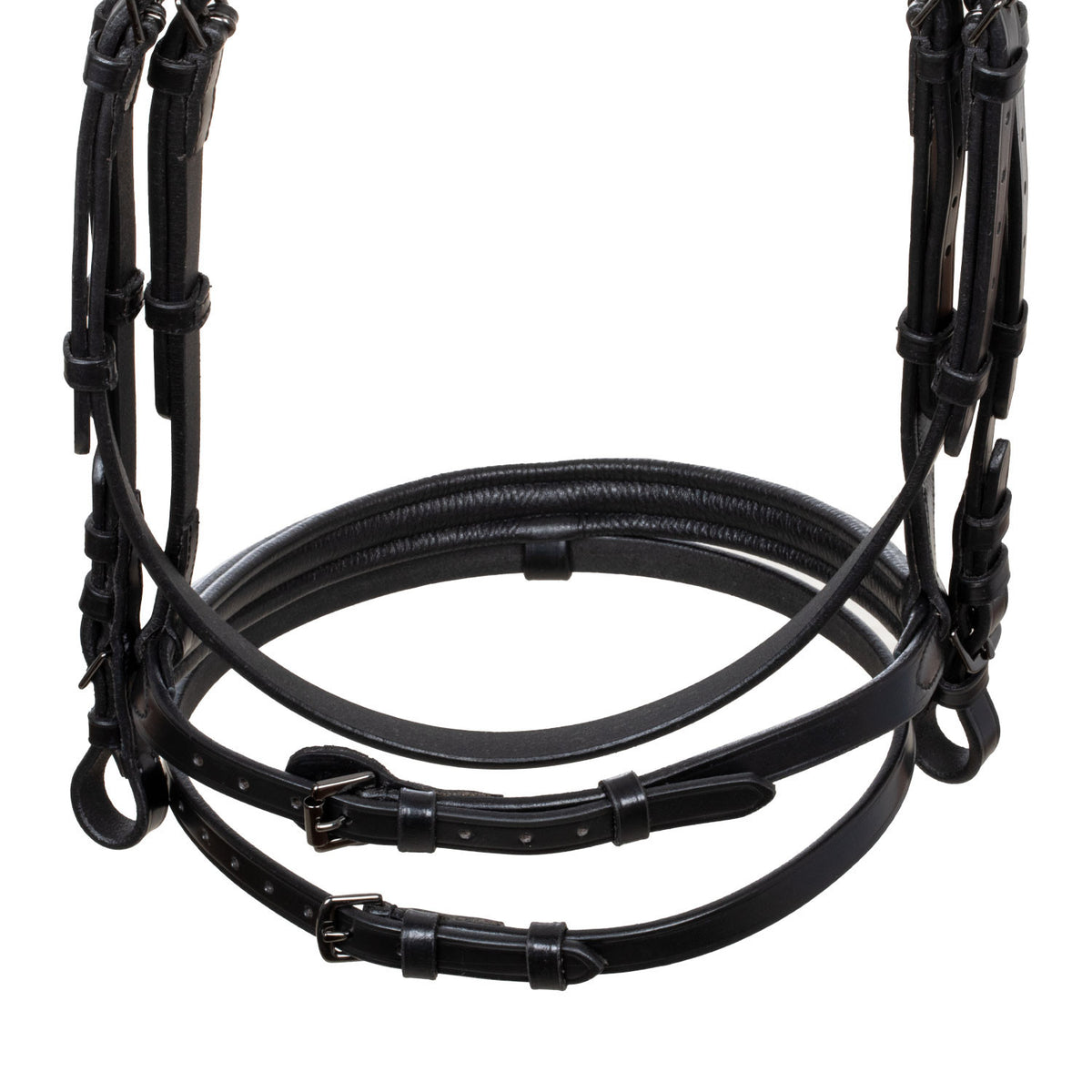 ANATOMIC LEATHER BRIDLE BLACK FITTING