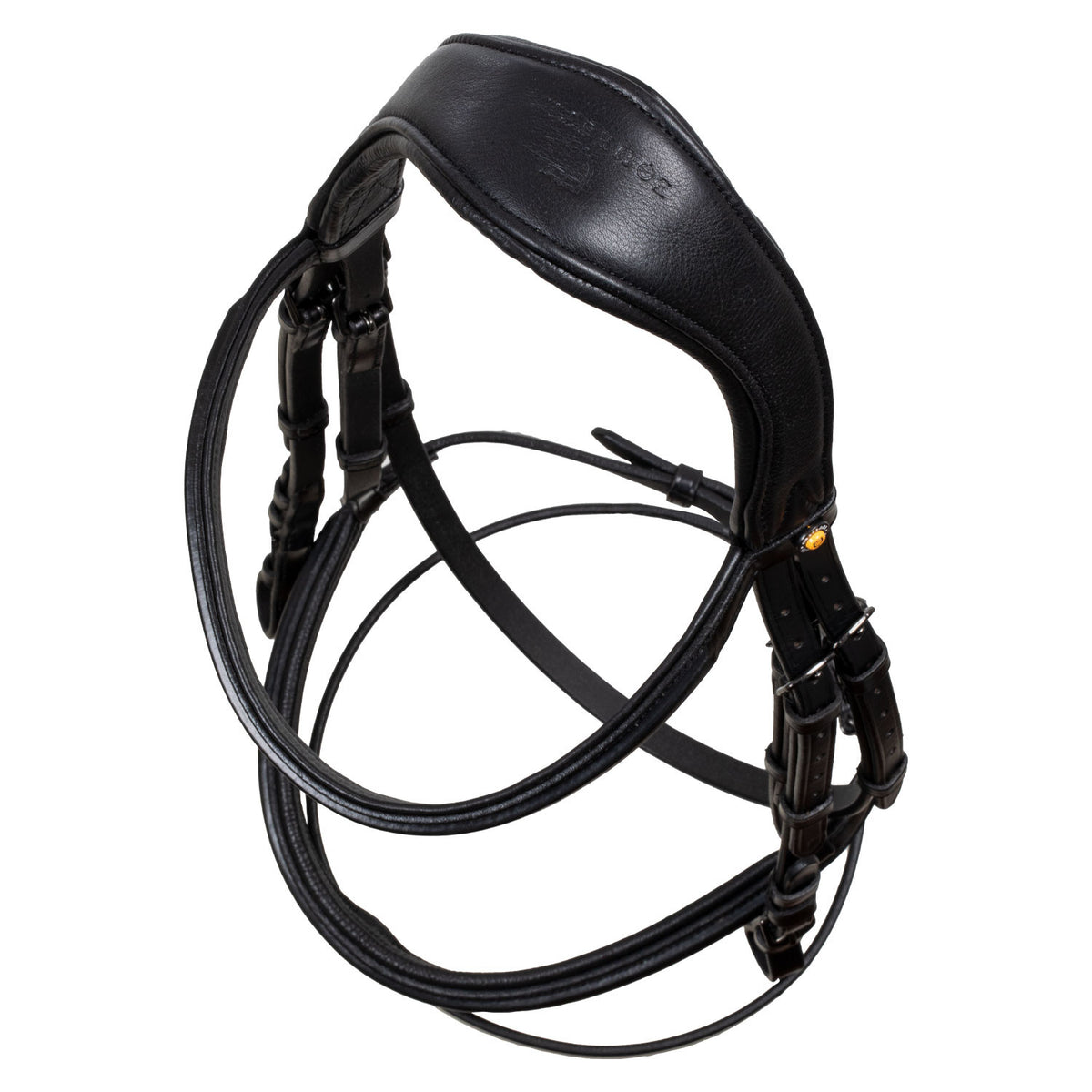 ANATOMIC LEATHER BRIDLE BLACK FITTING