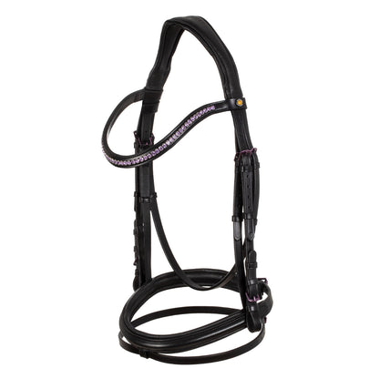 ANATOMIC LEATHER BRIDLE BLACK FITTING.