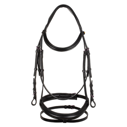 ANATOMIC LEATHER BRIDLE BLACK FITTING