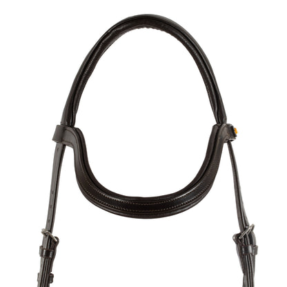 Collegiate comfitec anatomic leather bridle