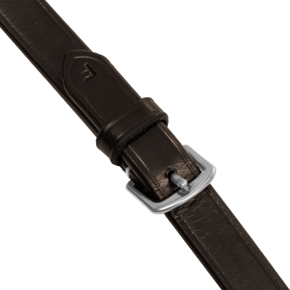 Solid lettering grip rubber reins silver fitting