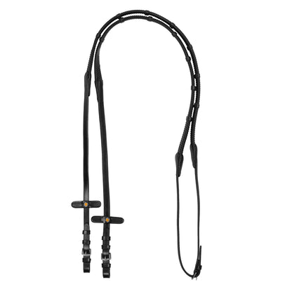 EVENTA RUBBER REINS WITH STOPPER.