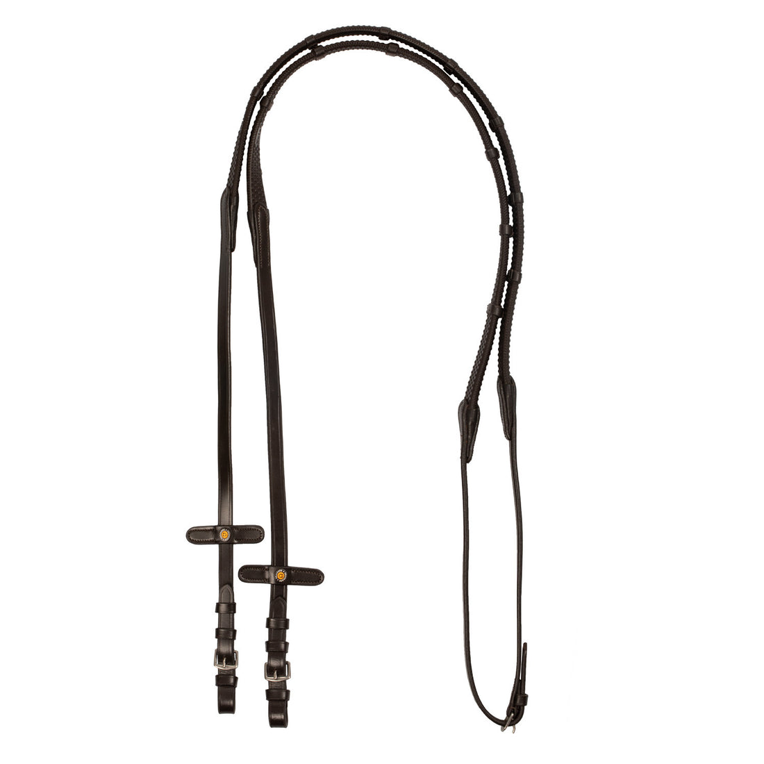 EVENTA RUBBER REINS WITH STOPPER.