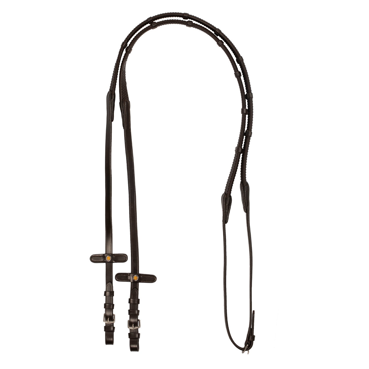 EVENTA RUBBER REINS WITH STOPPER.