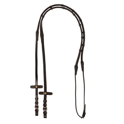 EVENTA RUBBER REINS WITH STOPPER.