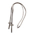 Leather Reins with Webbing Strap.