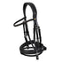 English leather bridle with glittery noseband.