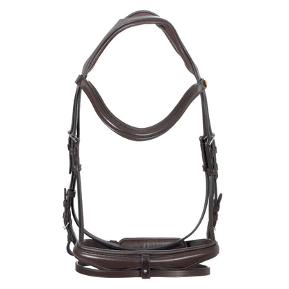 English bridle with anatomical noseband