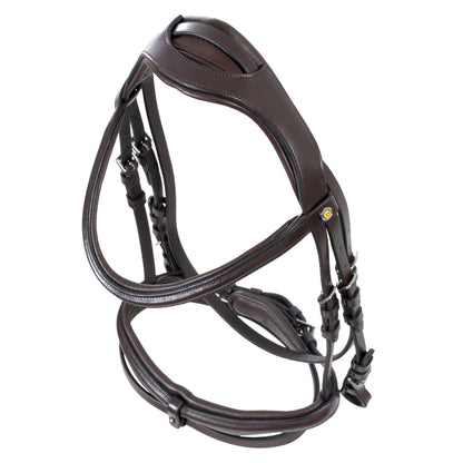 English bridle with anatomical noseband