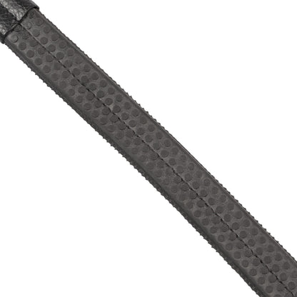 English bridle in polished leather with rhinestones