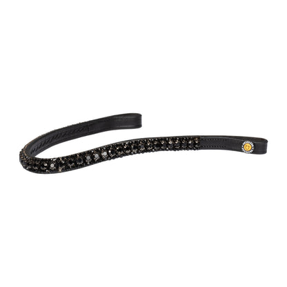 Triple Crystal Row Browband.