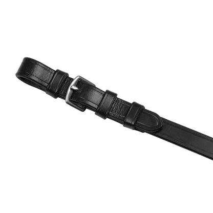 Leather reins with stainless steel buckles