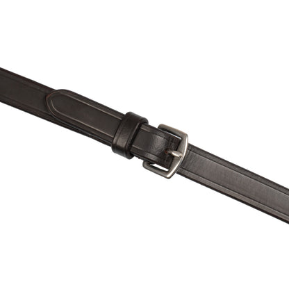 Leather reins with stainless steel buckles