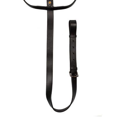 Martingale necklace in leather