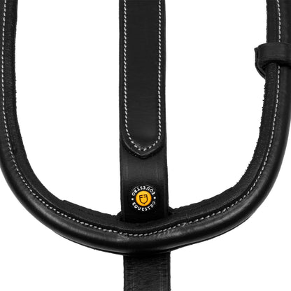 Collier martingale with contrast stitching