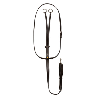 Collier martingale with silver stitching.