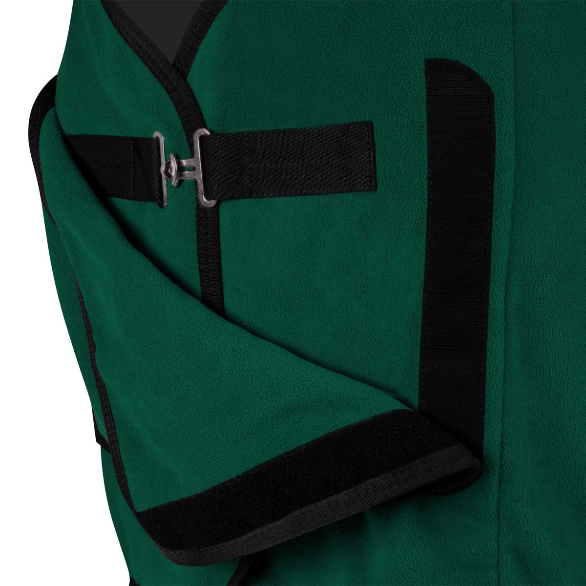 Equestro Fleece Rug With Flap Front Closure