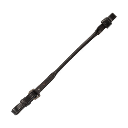 Rolled leather lip strap