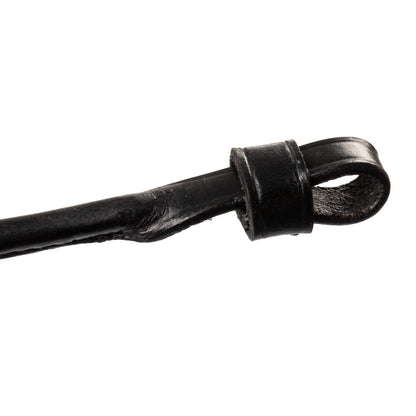 Rolled leather lip strap