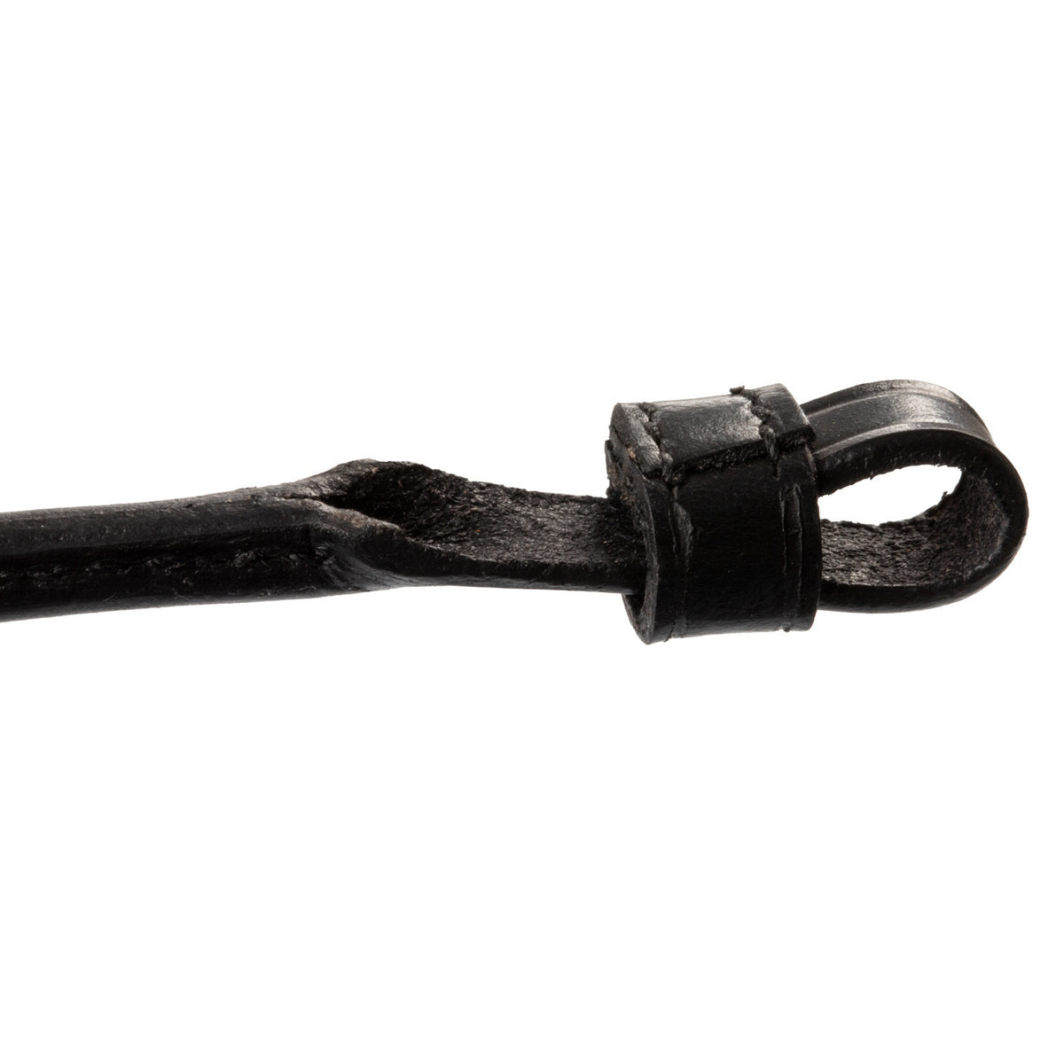 Rolled leather lip strap