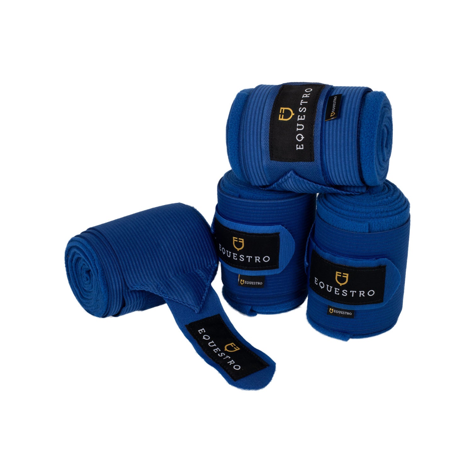 Breathable fleece bandages with elastic.
