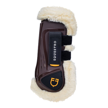 Tendon boots TPU and synthetic sheepskin.