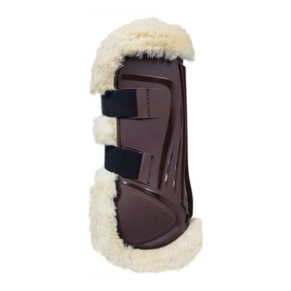 Tendon boots TPU and synthetic sheepskin