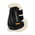 Fetlock boots in TPU and synthetic sheepskin.