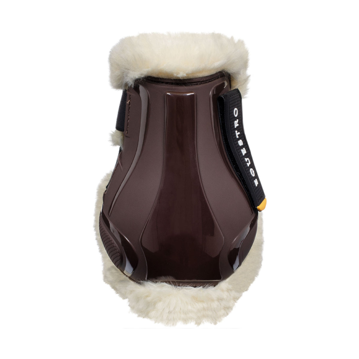 Fetlock boots in TPU and synthetic sheepskin
