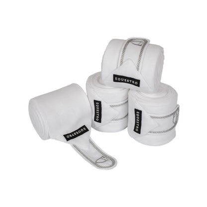 Breathable fleece bandages.