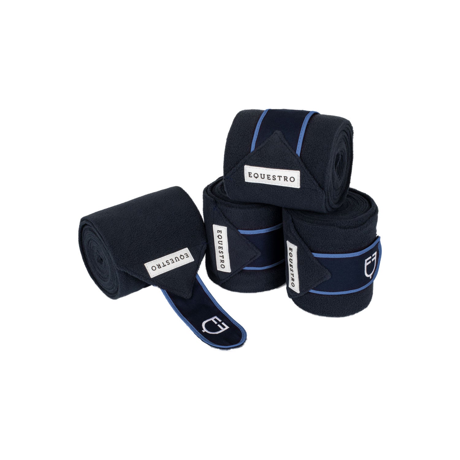 Breathable fleece pony bandages.