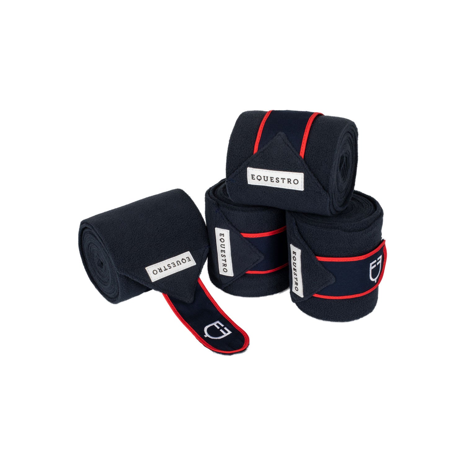 Breathable fleece pony bandages.