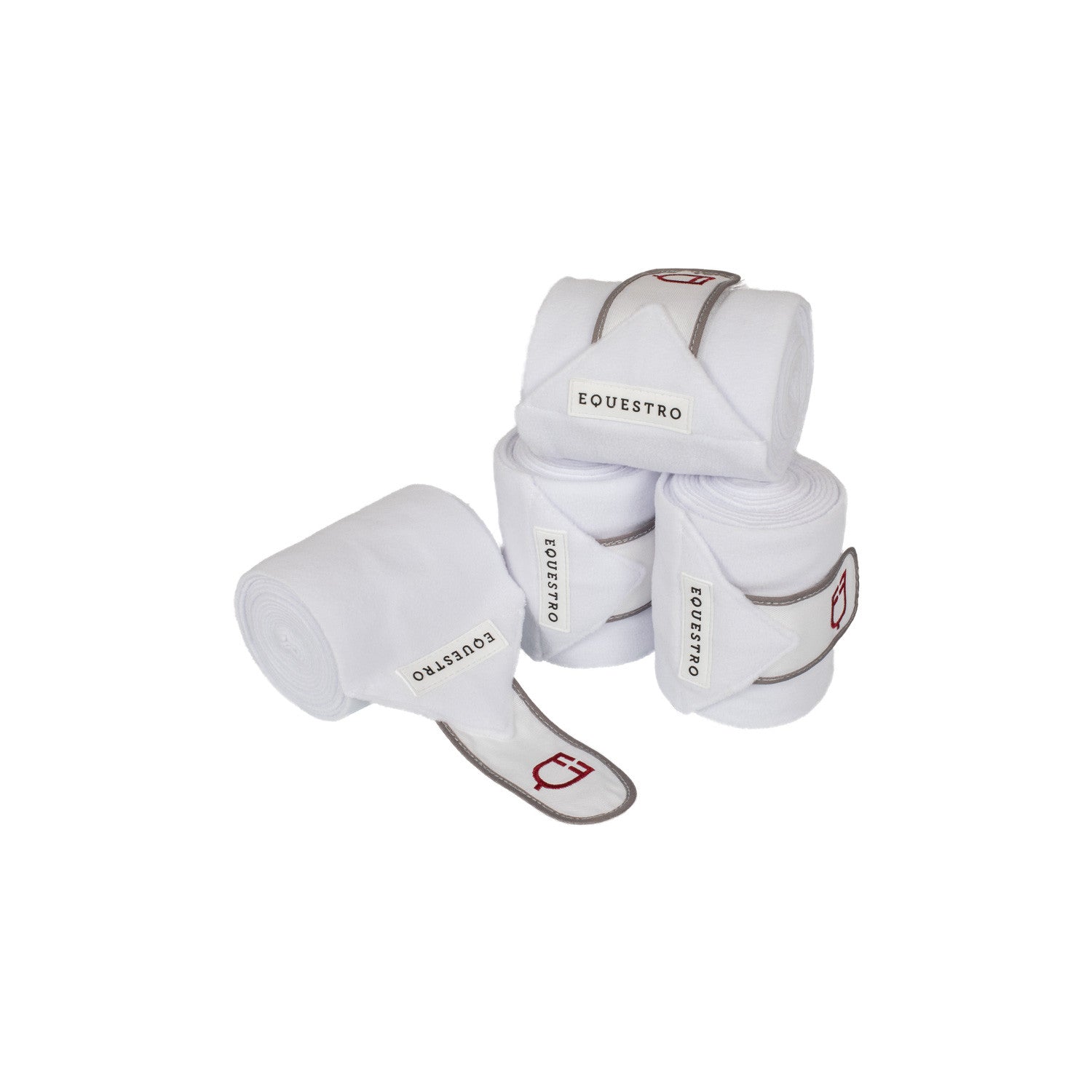 Breathable fleece pony bandages.