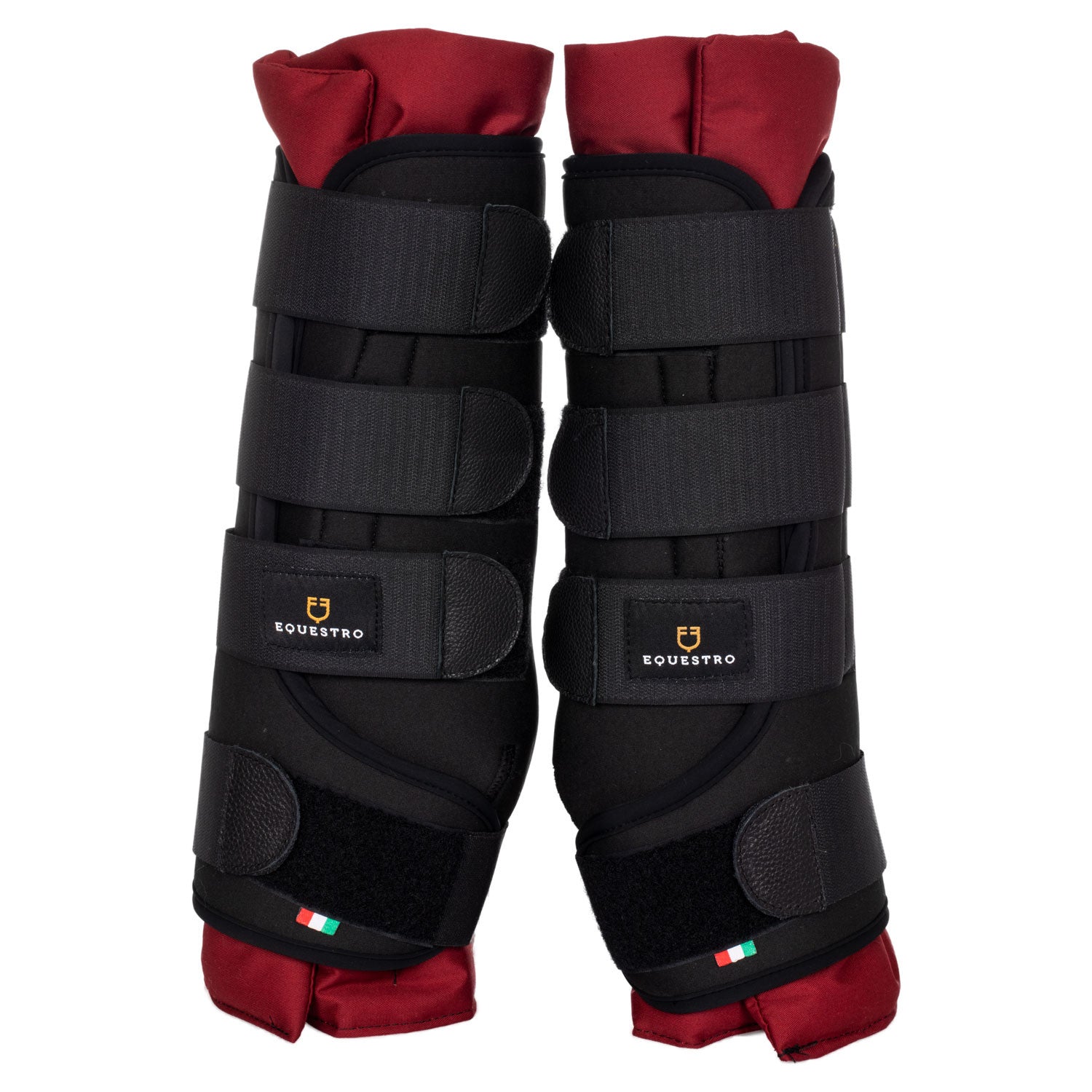 Stable boots with cotton padding.