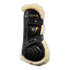 Synthetic sheepskin quick release tendon boots.