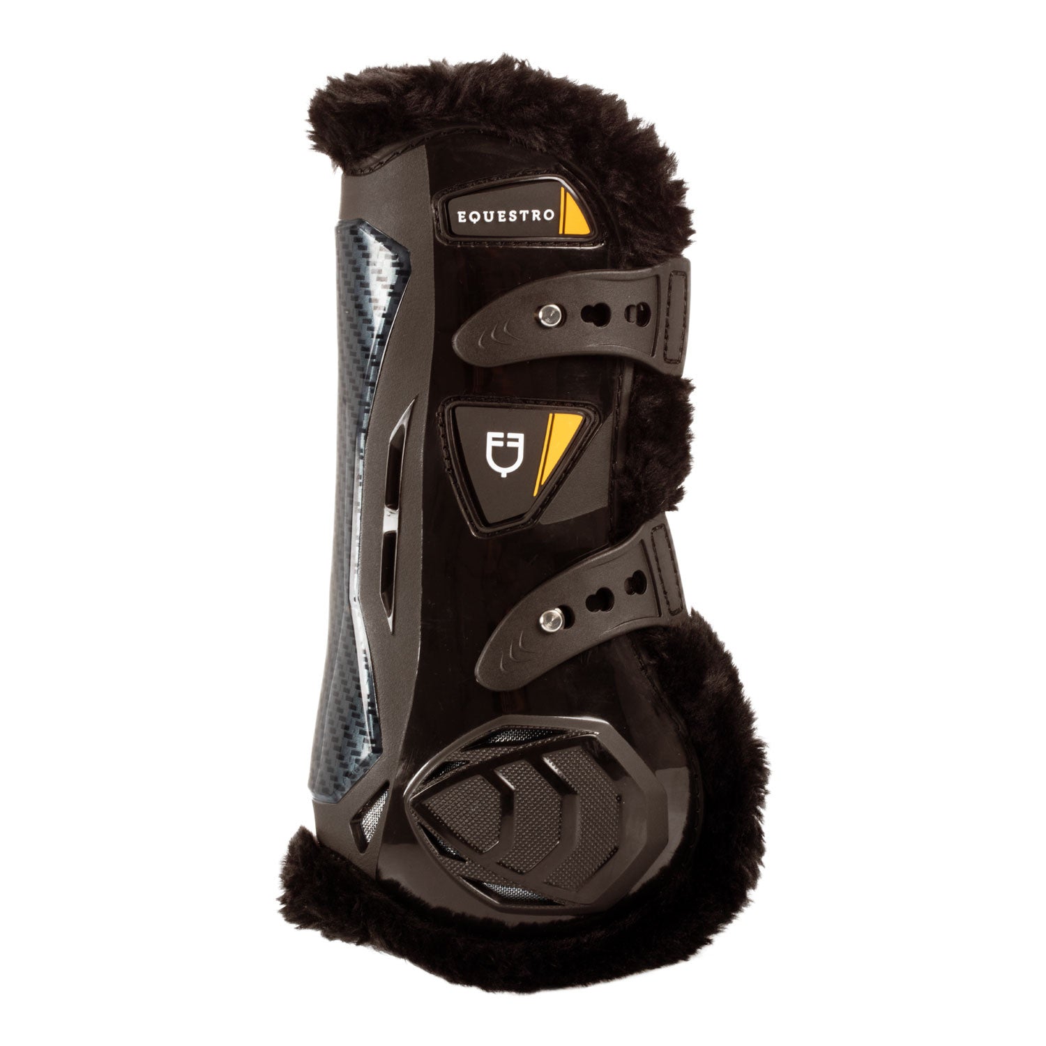 Spider Man anatomical tendon boots with synthetic sheepskin.